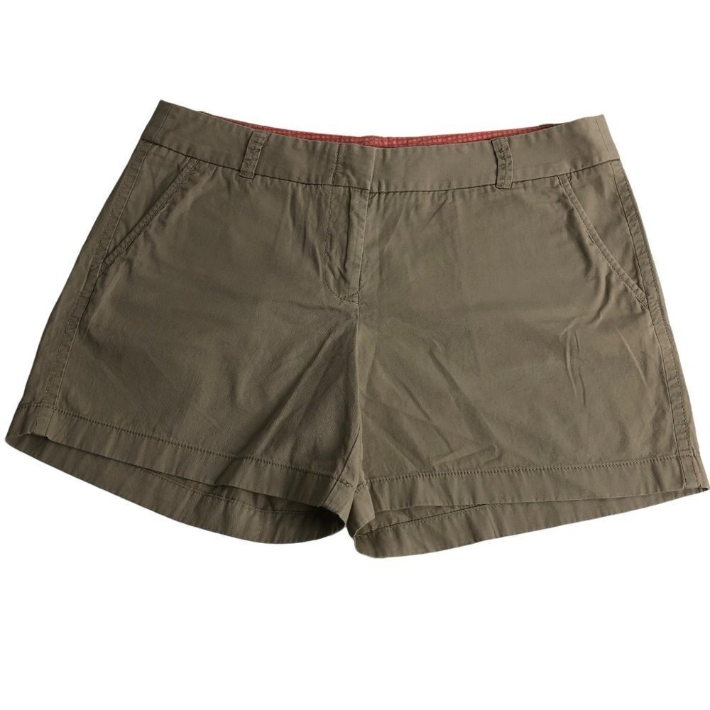 J. CREW CHINO BROKEN IN SHORT 100% COTTON‎ SZ 10